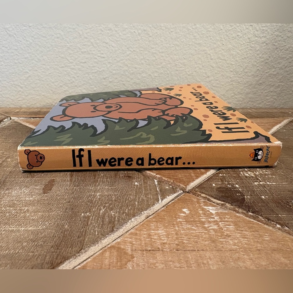 Jellycat If I were a Bear: A Baby Touch and Feel Board Book Children's Book - Picture 2 of 8